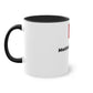 Two-Tone Coffee Mug, 11oz - Coffee 405