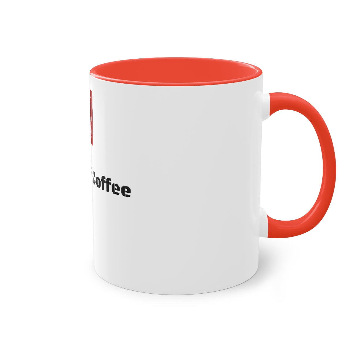 Two-Tone Coffee Mug, 11oz - Coffee 405